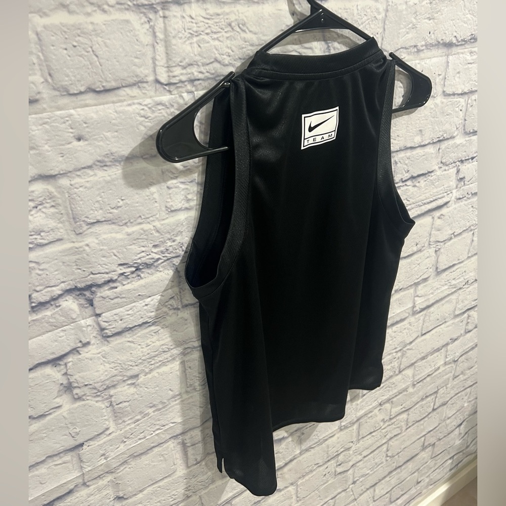 Nike Girls /youth •DriFIT Running Tank | Black High-Low Athletic Top Size M - Picture 7 of 9
